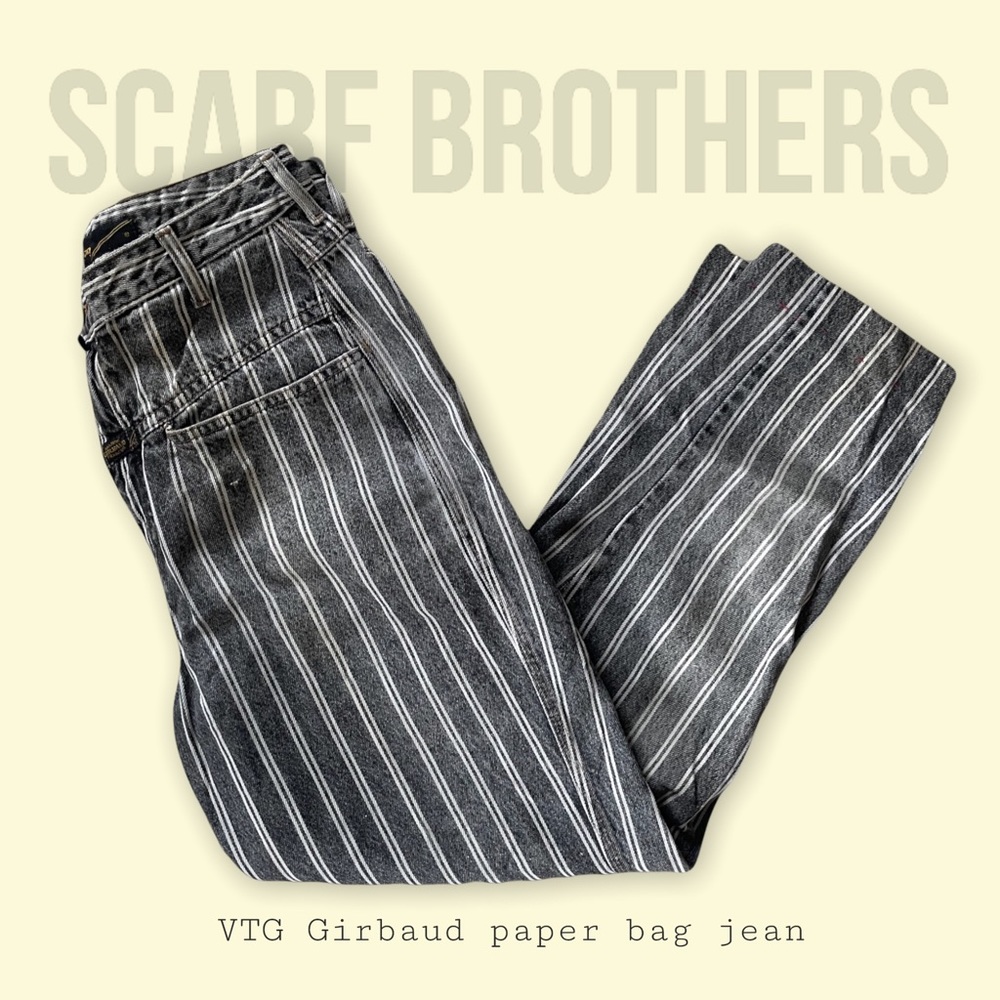 Marithé Francois Girbaud paper bag jeans